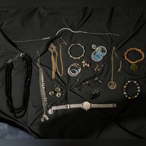 Women’s Jewelry Package!! Real gold/gold plated/Silver/Diamonds!